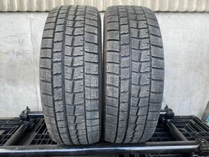 F5145 送料無料☆深溝スタッドレス☆DUNLOP WINTER MAXX 215/60R16 95Q 2本価格　2019年製