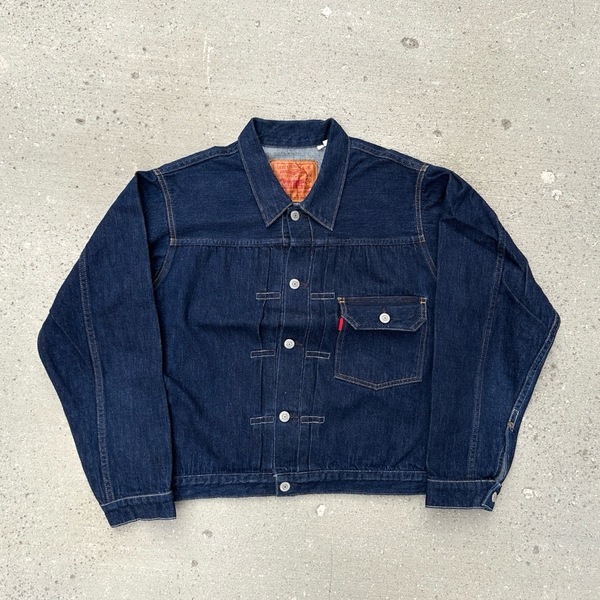 米国製 1936年モデル LEVI'S 506XX 70506-0021 L 1st デニムジャケット カバーオール 美品 アメリカUSA製 リジッド ファースト 705060021