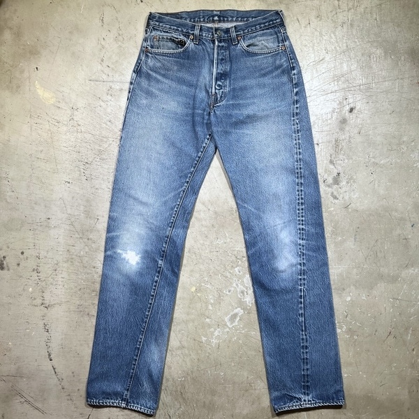 80s 赤耳 オリジナル Levi’s 501 W32(W34?) L40 ビンテージ 耳 セルビッジ 希少ロングレングス ジーンズ セルビッチ デニムパンツ