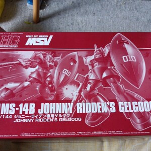 HG MS-14B Johnny *laiten специальный гель gg(1/144 шкала premium Bandai ограничение Mobile Suit Gundam MSV-R 5055367)