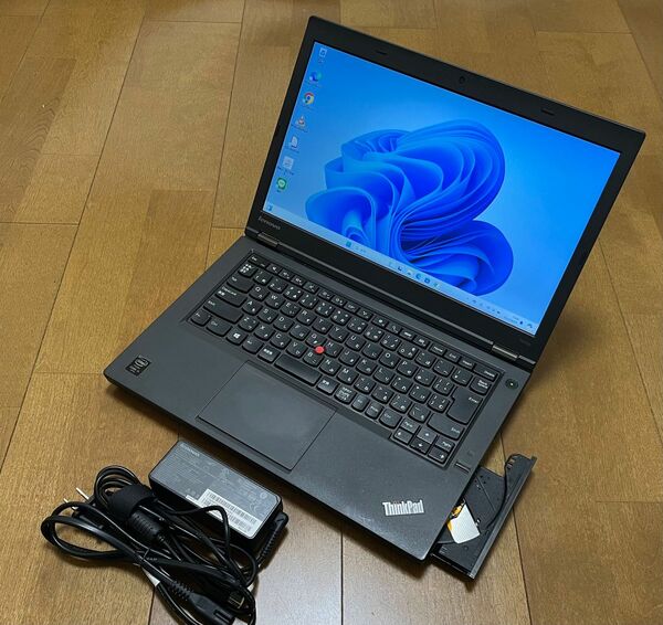 Lenovo ThinkPad T440p i5-4300M Win11 ver23H2 Bluetooth DVD カメラ