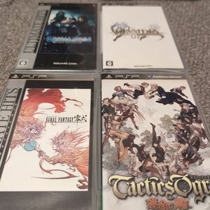 PSP ソフト　FF零式　タクティクスオウガ　クライシスコア　ディシディア