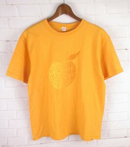 ST10881 THE FLAT HEAD フラットヘッド Tシャツ 40 オレンジ系（クリックポスト可）