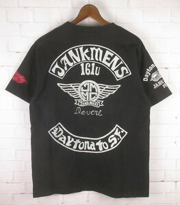 ST10712 MWS エムダブルエス Tシャツ X-LARGE ブラック（クリックポスト可）