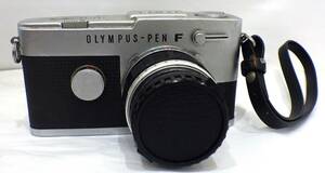 【#11219】　OLYMPUS オリンパス　PEN-FT　レンズ G.Zuiko Auto-S 1:1.4 f=40mm　動作未確認　空シャッターOK　一眼レフフィルムカメラ
