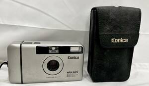 【#11550】　☆1円スタート☆　Konica コニカ　BIG mini　コンパクトカメラ　35㎜ F3.5　通電確認OK　動作未確認　ジャンク品　BM-301