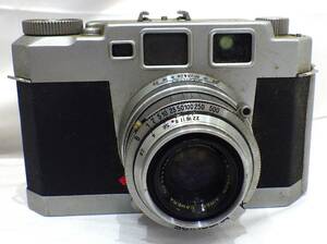[#11222] *1 jpy start * Aires I less 35-ⅡA 1:2.8 f=5cm film camera range finder that time thing retro camera 