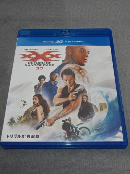 3D & 2D Blu-ray 2枚組 トリプルX:再起動 国内正規品 ヴィン・ディーゼル　pko出品