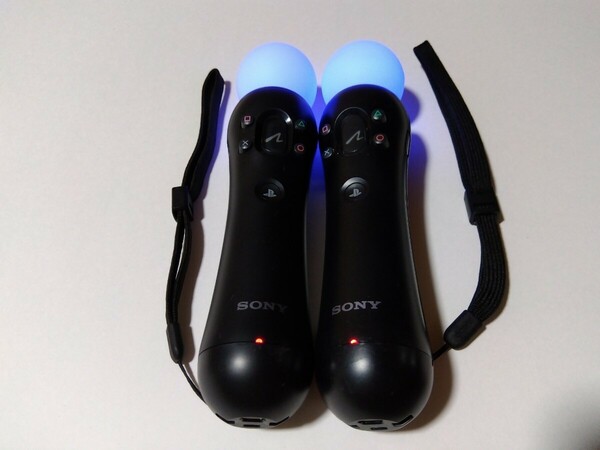 PS4/PS3 モーションコントローラー PlayStation Move CECH-ZCM1J 2本セット