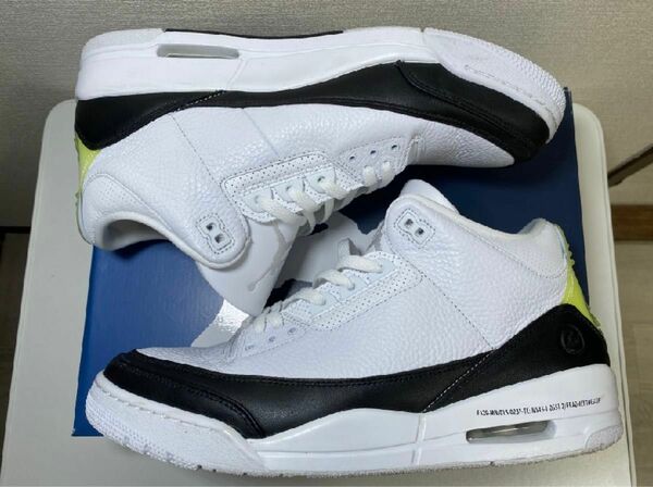 Fragment × Nike Air Jordan 3 "White/Black"