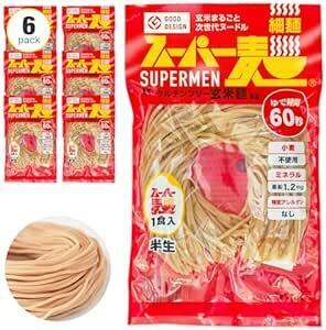 [ magazine anan| beautiful ST|ar publication ] super noodle ( small noodle l100g×6 meal )gru ton free rice flour noodle pasta soba ramen udon 