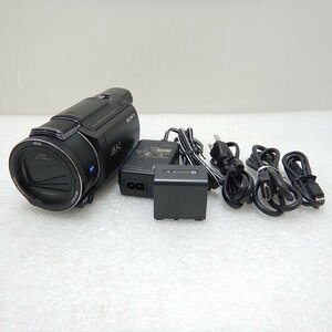 SONY ソニー デジタル4Kビデオカメラレコーダー ハンディカム FDR-AX60 中古【難有】033