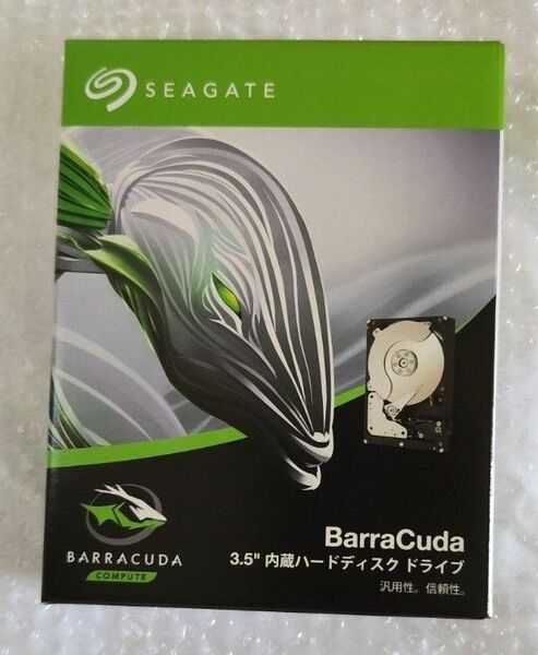 新品未開封 8TB ハードディスク Seagate Barracuda 3.5インチ SATA 内蔵HDD