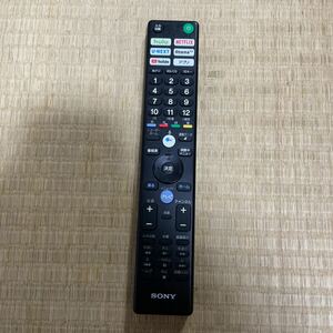 動作確認済み【SONY】◆RMF-TX400J◆ TV テレビリモコン ソニー