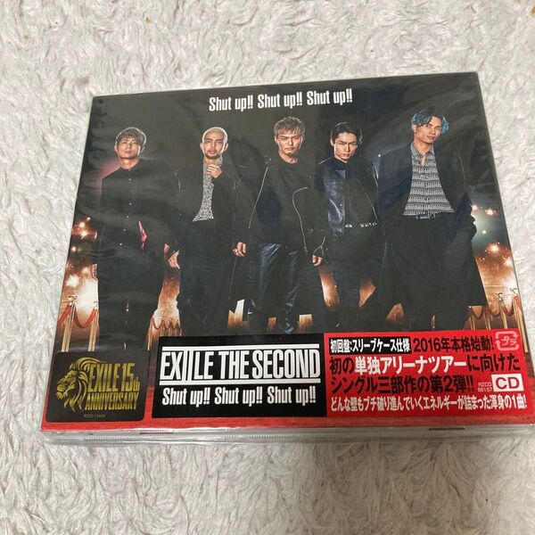 初回仕様 EXILE THE SECOND CD/Shut up!! Shut up!! Shut up!! オリコン加盟店
