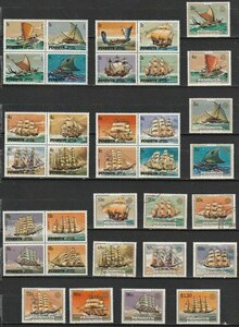  pen Lynn island 6 1981~1984( general sailing boat bird other 3 set )50 kind 