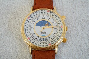 F403 TIMEX/ Timex 364 T CELL солнечный & moon мужские наручные часы бренд аксессуары кварц Vintage неподвижный товар 