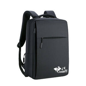 [THREE RABBITS] rucksack business rucksack backpack rucksack men's 15.6 -inch PC LAP top back [TR-BAG002-BK]