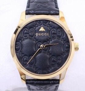 [ прекрасный товар ] Gucci GUCCI G-TIMELESS G время отсутствует мужской женский унисекс наручные часы YA1264034A