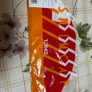 小学校用水泳帽 フリサイズ ワンタッチネーム二枚