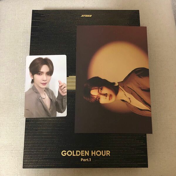 ATEEZ アチズ アルバム GOLDEN HOUR 封入トレカ ヨサン