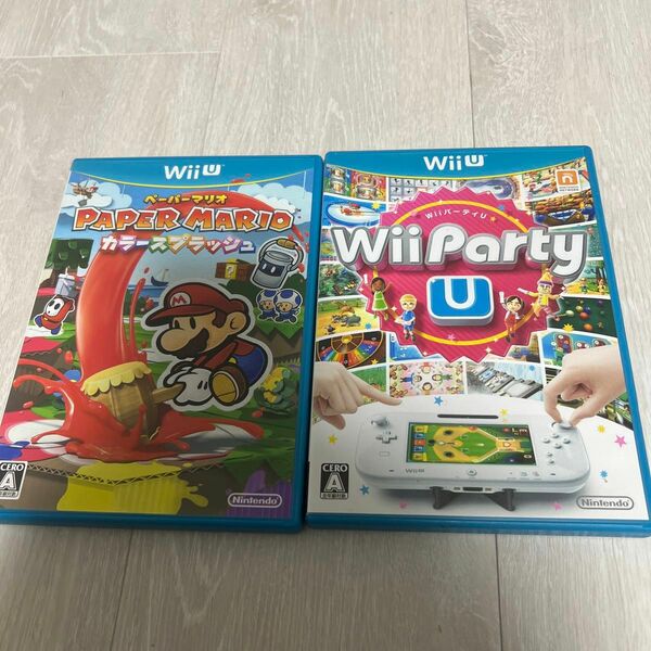 Wii Party U ＆ ペーパーマリオ カラースプラッシュ セット