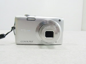 ■■Nikon ニコン コンパクトデジタルカメラ デジカメ COOLPIX S3300 シルバー■■