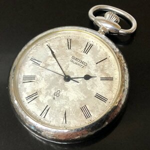 m001 Y2(60) SEIKO Seiko silver purity pocket watch 4120-0020 hammer eyes pattern SILVER885.. factory kimono small articles small size pocket watch operation not yet verification present condition delivery 