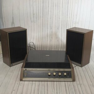 f002 MISE 東芝 TOSHIBA SM-280 SOLID STATE FM-MPX STEREO ターンテーブル スピーカーペアセット 昭和レトロ 動作未確認 ジャンク
