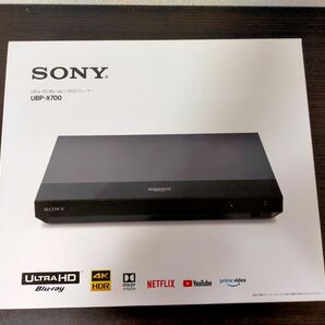 【新品未使用】SONY ソニー UBP-X700 Ultra HDブルーレイ対応 ブルーレイディスクプレーヤー