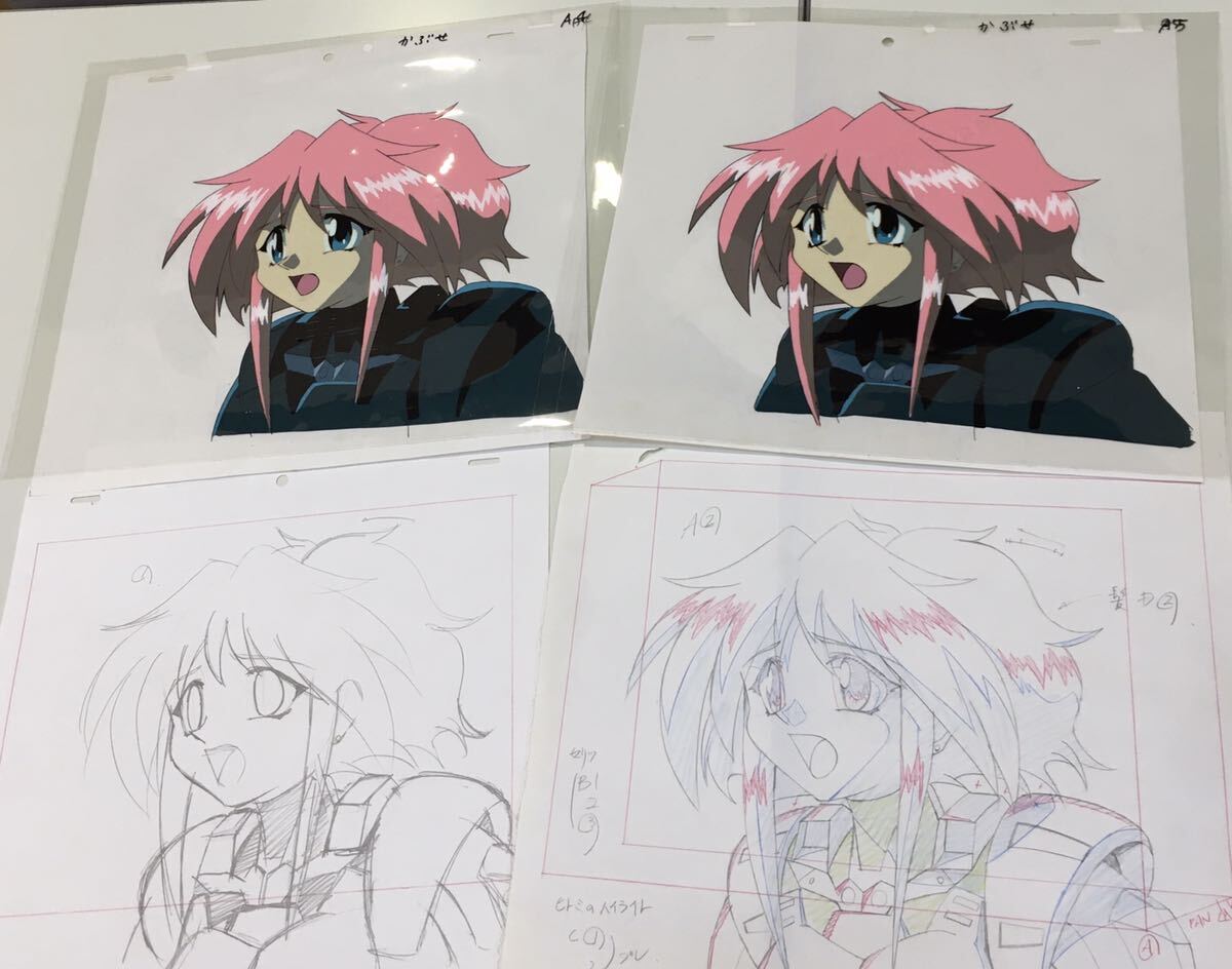 Yahoo!オークション - ガルフォース アニメ 原画 ラフ Cー6