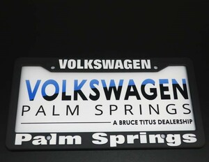 ◆US　VW　ナンバーフレーム　パームスプリングス　USDM
