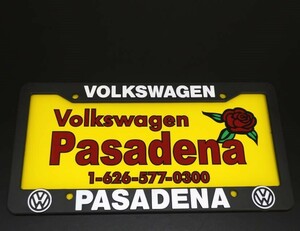 ◆US　VW　ナンバーフレーム　パサデナ　USDM 