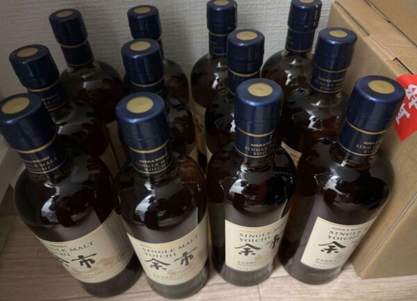 余市700ml 12本セット 新品未開封 反品不可