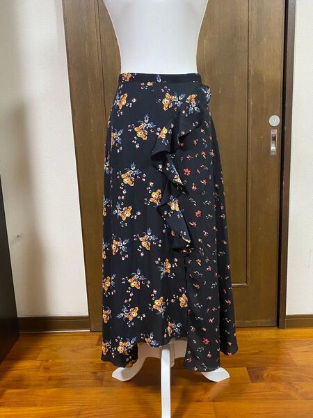 美品 GUアシメトリーロングスカート最終値下げ!