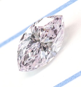 【100円～】0.221ct 天然ダイヤ Light Pink (ナチュラルカラ