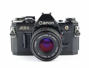 07282cmrk Canon AE-1 + New FD 50mm F1.8 MF一眼レフカメラ FDマウント