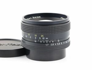 07288cmrk CONTAX Carl Zeiss Planar 50mm F1.7 T* MMJ single burnt point standard lens Y/C mount 