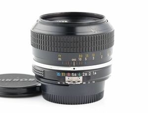 07335cmrk Nikon New NIKKOR 50mm F1.4 Ai modified single burnt point standard lens F mount 