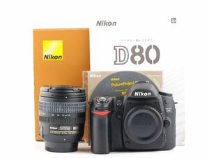 07379cmrk Nikon D80 DX AF-S NIKKOR 18-70mm F3.5-4.5G ED デジタル一眼レフカメラ 標準ズームレンズ Fマウント