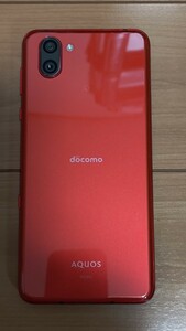 [ б/у ]AQUOS R3 SH-04L 128GB DoCoMo люкс красный SIM разблокирован 