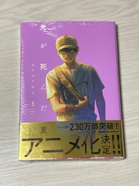 新品（シュリンク有）★光が死んだ夏　5巻★モクモク れん