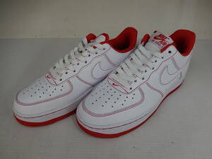 NIKE AIR FORCE1 *07 CV1724-100 25.5cm стежок /lati Anne красный Nike военно-воздушные силы 1