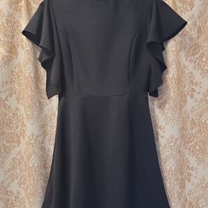 韓国セレクトショップ LIZE AND MILKCOCOA購入 ブラック ワンピース 半袖 フォーマル ソウル弘大