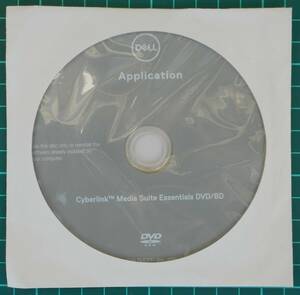 DELL Application Cyberlink Media Suite Essentials DVD/BD 未開封（管33）