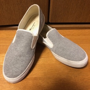 【 Champion 】 チャンピオン メンズ スリッポン グレー 27cm シューズ