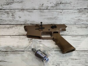 SCAR東京マルイ 次世代電動ガン SCAR-L FDE フラットダークアース ロアフレーム グリップ モーターセット HYPFR1000 SCAR MK16