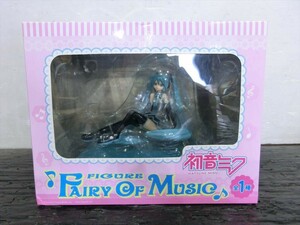 【KM17-66】【60サイズ】▲初音ミク Fairy of Music フィギュア/SEGA セガ/ボーカロイド/※外箱傷み有