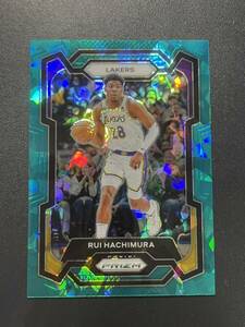 225枚限定 八村塁 2023 Prizm TEAL CRACKED ICE レイカーズ Rui Hachimura NBAカード