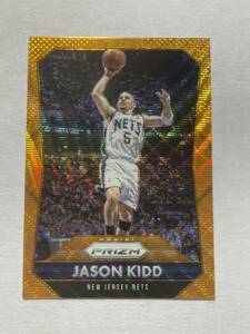 Jason Kidd 2015 Prizm ORANGE WAVE NBAカード